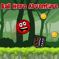 Ball Hero Adventure Red Bounce Ball