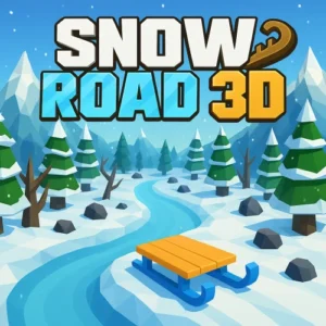 Snow Road 3d